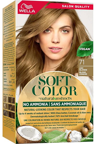 Wella Koleston Soft Color  SOFT COLOR  71 - ASH BLONDE