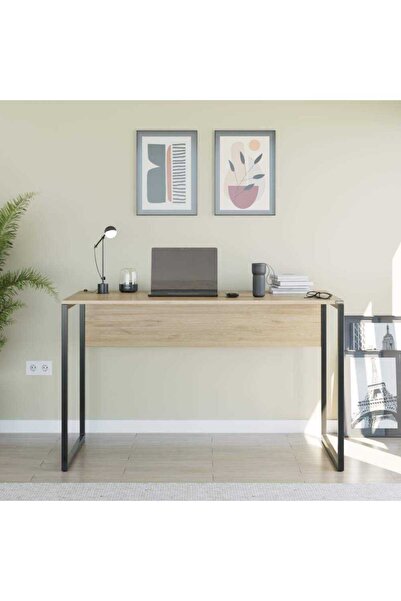 Adore Mobilya Çalışma Masası-Florida Meşe 120x75x60 cm