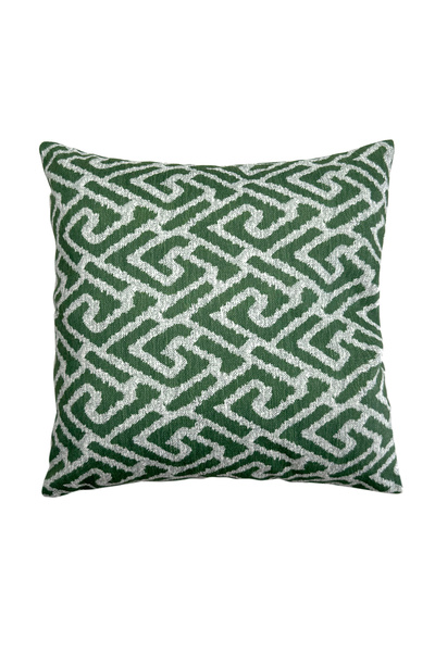Bally Home Raschel Special Patterned Square Throw Pillow Cover