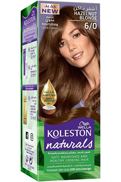 Wella Koleston Naturals  NATURALS  6/0 - HAZELNUT BLONDE