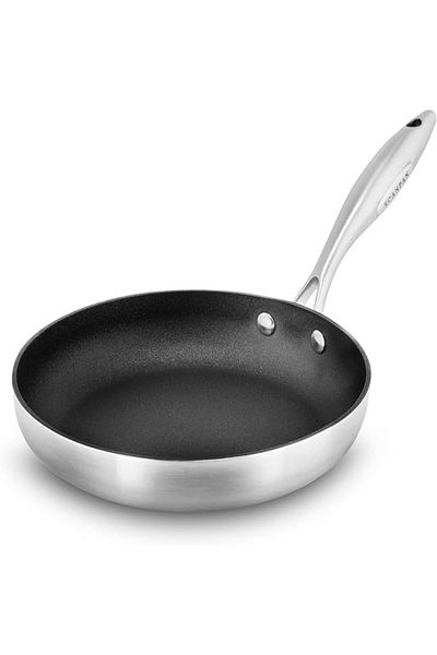 Chefline Stainless Steel Frypan, 24 cm, NSGS0136024FP Durable Nonstick Frying Pan