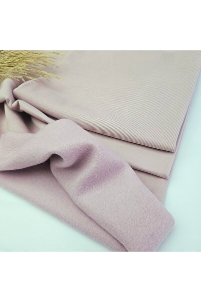 Kaf Kumaş 3 Νήματα Σ επένδυση fleece Ύφασμα |   Πούδρα