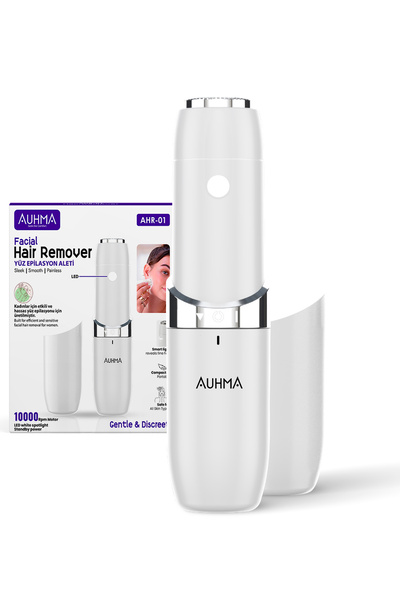 auhma AHR-01 Yüz Epilasyon Aleti | Acısız Kadın Yüz Tüyü Temizleyici | Taşınabilir Tıraş Makinesi –