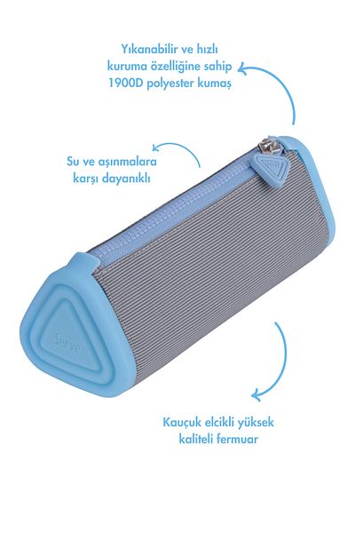 Serve Trusa Prismo Triunghi - Sky Blue Sv-prismo-ugm