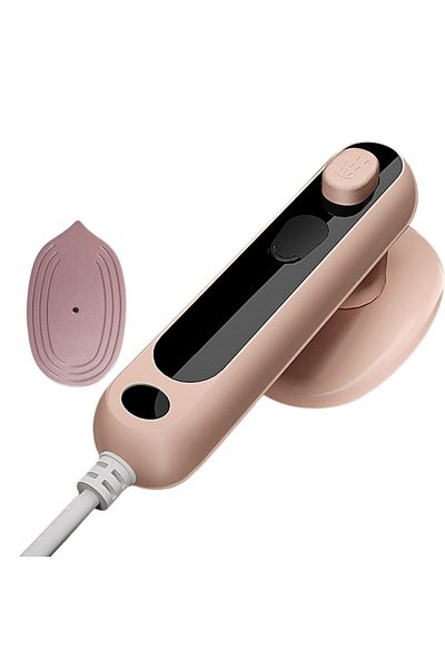 OEM Vertical Steam Iron, Ceramic Soleplate, Anti-Drip Function, Anti-Calc System, Beige