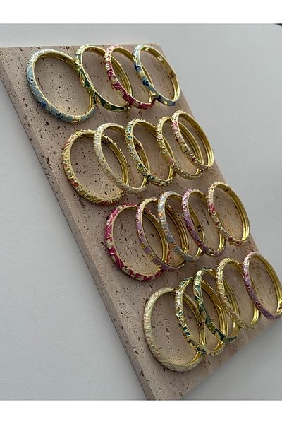 HAZEL BİJOUX Colorful mineral bracelet