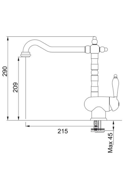 Franke Old England Luminaire