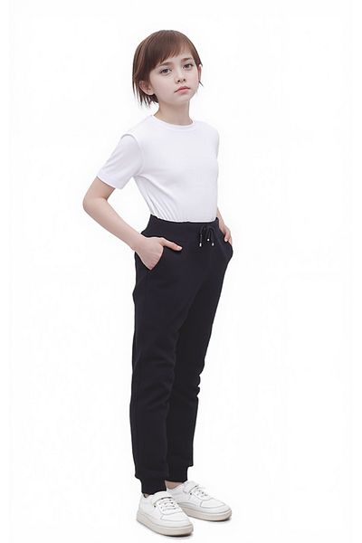 Pantulux Girls' School Pants with Elastic Waist