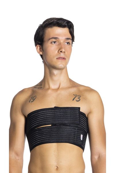 LİPOTEKS 16 cm Wide 2 Banded Gynecomastia Corset