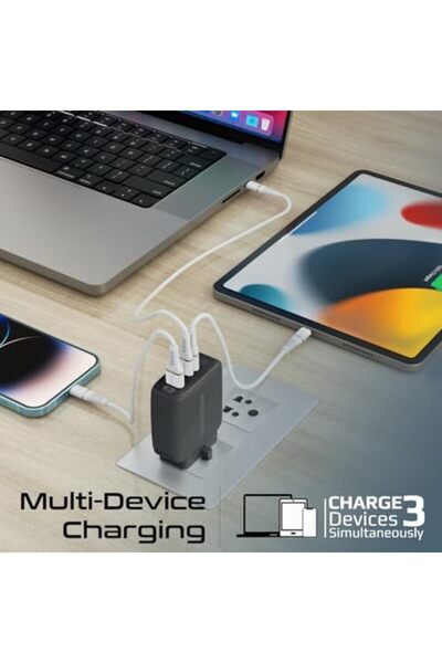 Promate 120W USB-C Power Delivery GaN Charger