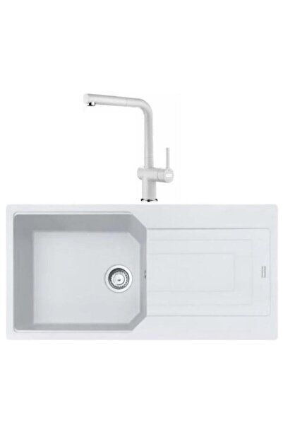 Franke Ubg 611-100/Active Plus Doccia 2.0 Sink Fixture Set (Bi̇anco)