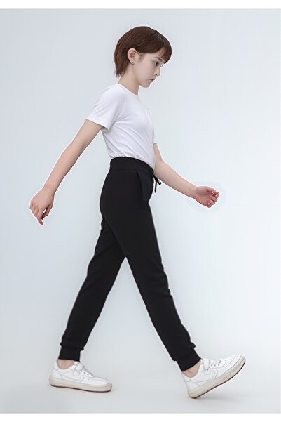 Pantulux Girls' School Pants with Elastic Waist