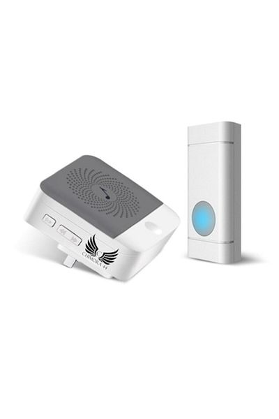 Chimora 44 Wireless Doorbell, 58 Melodies, Adjustable Volume, 300 M Range, Easy to Install