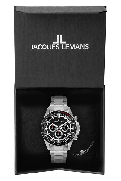 Jacques Lemans 1-2207A Liverpool Chronograph Men's Wristwatch