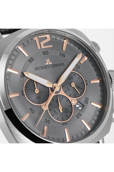 Jacques Lemans Lugano 1-1645l Erkek Kol Saati