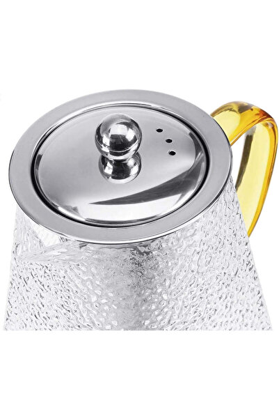 Quasar & Co. Set of 2 Quasar & Co.® teapots, for tea/coffee with infuser, 2x750 ml, borosilicate glass/stainless steel