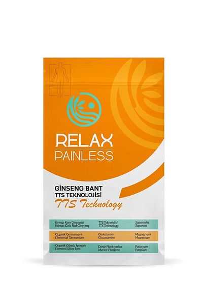 RELAX PAİNLESS Korean Band * 3 Pack Kinesio Band Pain Band