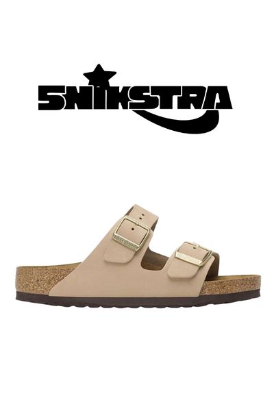 Birkenstock Arizona Sfb Nu Women's Slippers 1019016-Brown - Snikstra