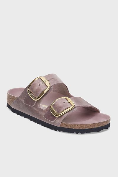 Birkenstock Arizona Big Buckle Leoli Genuine Leather Adjustable Buckle Slippers Slippers 1029267 Snikstra