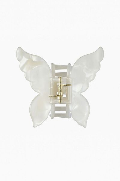 Roberta Lorenz Women's Butterfly Design Bone Material Special Design Hairpin 6 cm