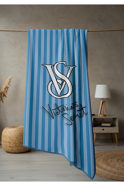 Doruklar Home Collection Πετσέτα θάλασσας με μοντέρνα σχέδια ψηφιακής εκτύπωσης 80x160 cm Lux23