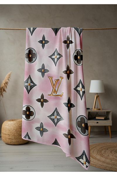 Doruklar Home Collection Πετσέτα θάλασσας με μοντέρνα σχέδια ψηφιακής εκτύπωσης 80x160 cm Lux46