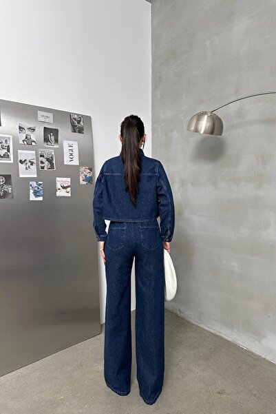 LACARINO 7887 Жіноча джинсова сорочка