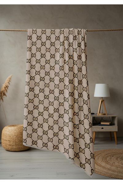 Doruklar Home Collection Πετσέτα θάλασσας με μοντέρνα σχέδια ψηφιακής εκτύπωσης 80x160 cm Lux62