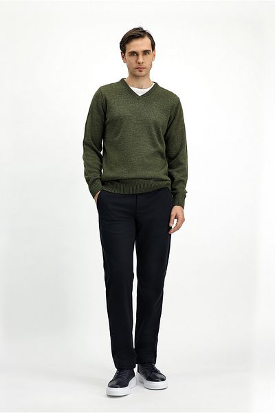 Kiğılı V-Neck Regular Fit Knitwear Sweater