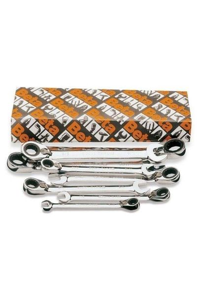 Beta Inch Ratcheted Combined Key Set 142as /8