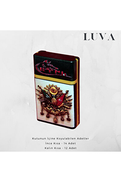 FES PLASTİK Sigara Tabakası Desenli Kutu Osmanlı Desenli Tabaka