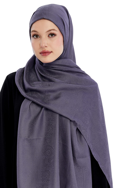 Altobeh Monogram Ethnic Pattern Shawl - Lilac