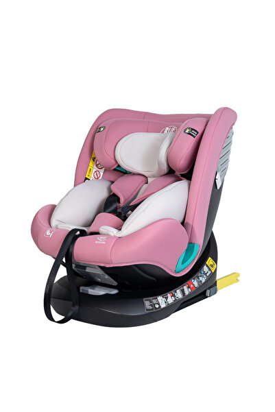 BUF BOOF Scaun Auto Saphir DELUXE BUF BOOF iSIZE Purple Isofix pozitie somn 165 grade rotativ grade 40-150 cm
