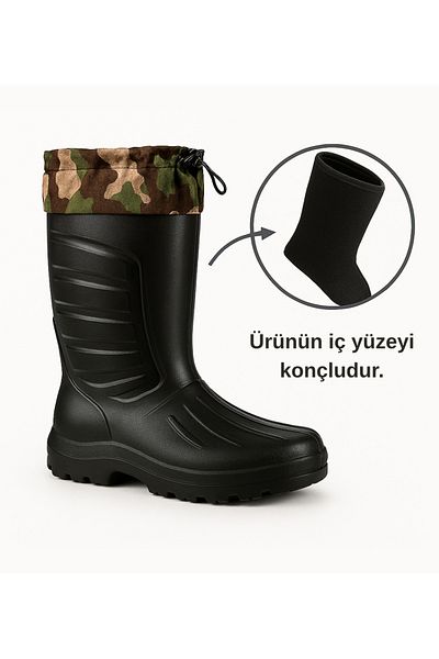 Sonimix Eva Thermal Boots Χακί Χρώμα