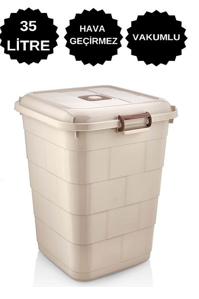 DEEMBRO Unseen Storage Box Container Mega Large Size 35 Liters Vacuum Silicone Airproof 35*42*39 cm