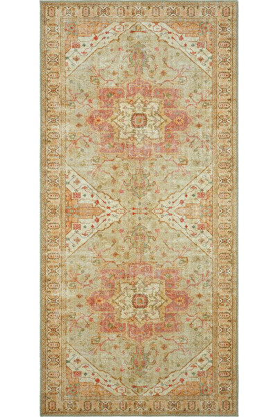 Cool Halı Private Vintage Mutfak Halısı Yolluk Leke Tutmaz Tezgah Önü Mutfak Paspası Yıkanabilir Mutfak Kilimi