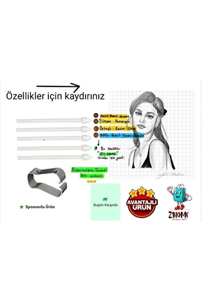 Dok S Pen Tablet Uyumlu Kalem Ucu Tab S6/s6lte/s7fe/s7ultra/s8 /s8 Ultra/s9/s...