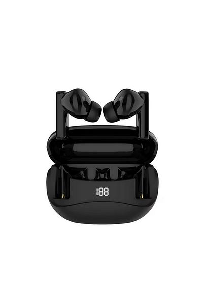 zyteq Casti wireless ZYTEQ®️ TWS, ANC, Bluetooth 5.3, tactil, microfon, rezistent, negru