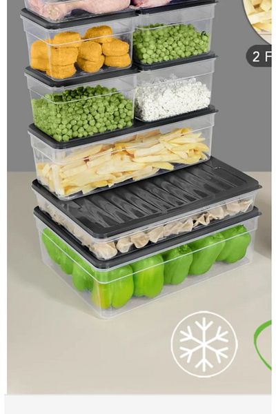 Soft Chef Refrigerator Organizer Set Fridge Organizer Storage Container Diffuse Compatible Storage Container