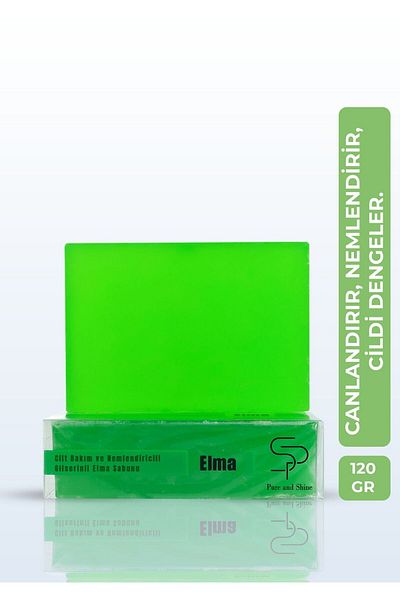 Pureandshine Skin Care and Moisturizing Glycerin Apple Soap (120 Gr)