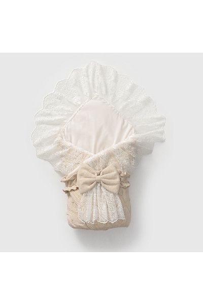 Nipperland 100% Organic Cotton Baby Girl Tulle Swaddle Blanket 85*85cm