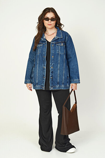 Büyük Moda Τζιν μπουφάν