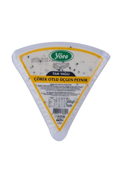 Yöre Tam Yağlı Çörek Otlu Üçgen Peynir 3 x 300 gr