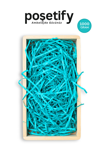 POŞETİFY حشوة ورقية ممتازة – 1000 جرام |   أزرق |   التعبئة والتغليف الجمالية |   ورق التغليف الواقي