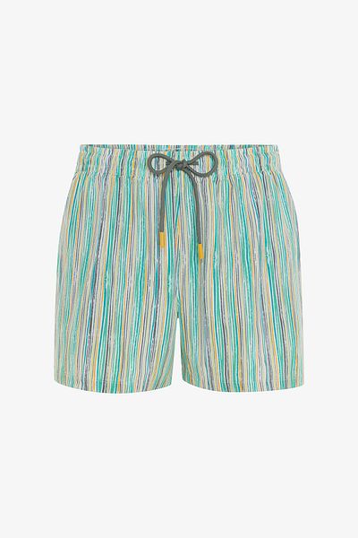Penti Gestreifte ethnische Herren-Shorts-Badehose