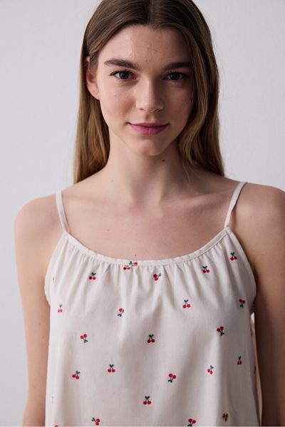 Penti Cămașă de noapte Ellie Off White