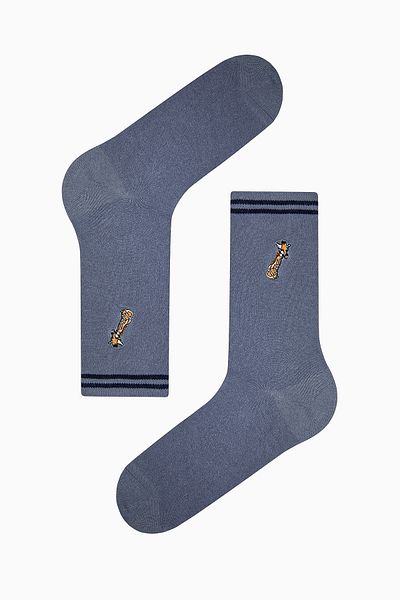 Penti Blaue Safari-Khaki-Socken für Herren