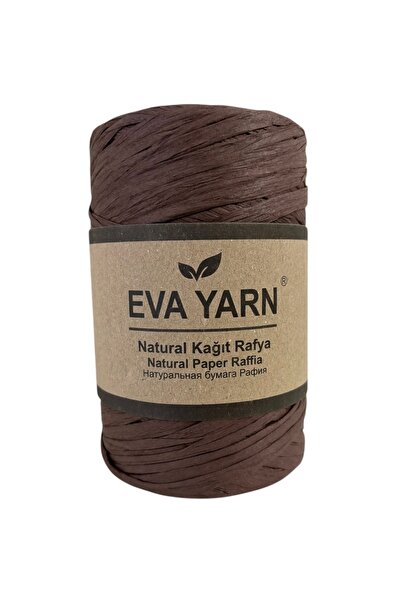 CEYBAG Eva Yarn 230 Metre Rafya İp, Çanta İp, Raffia İp 150 Gram Natural Kağı...