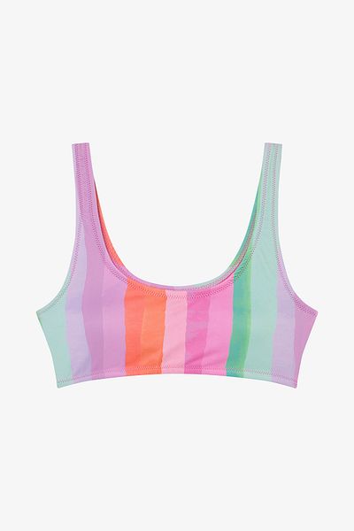 Penti Σετ μπικίνι πολύχρωμο για νεαρά κορίτσια Ocean Halter