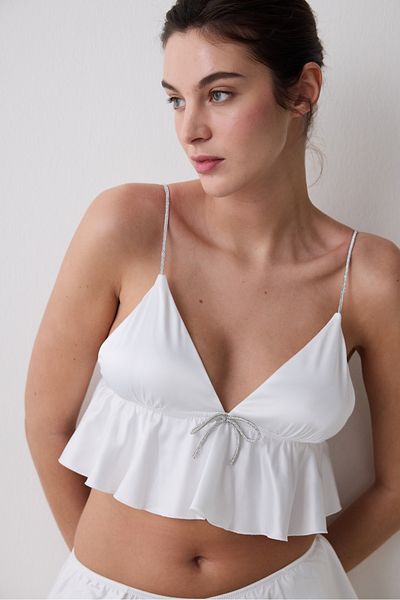 Penti Σατέν Υπόλευκο Bralet